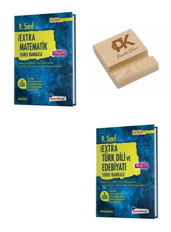 Kafa Dengi 9. Sınıf Maarif Ekstra Matematik ve Edebiyat Soru Bankası + Telefon Standı - Kafa Dengi - Image 1