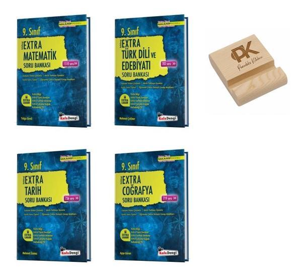 Kafa Dengi 9. Sınıf Maarif Ekstra Matematik Edebiyat Tarih ve Coğrafya Soru Bankası 4lü Set - Kafa Dengi - Image 1