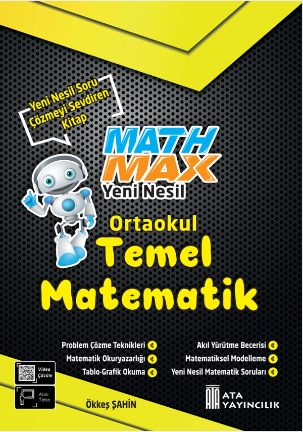 Math Max Yeni Nesil Temel Matematik (Ortaokullar İçin) - Ata Yayıncılık - Image 1