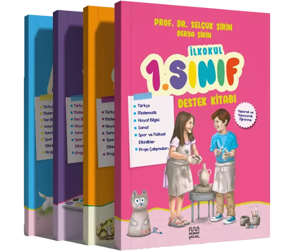 Prof. Dr. Selçuk Şirin İlkokul Destek Kitabı Seti (4 Kitap) - Mundi - Image 1