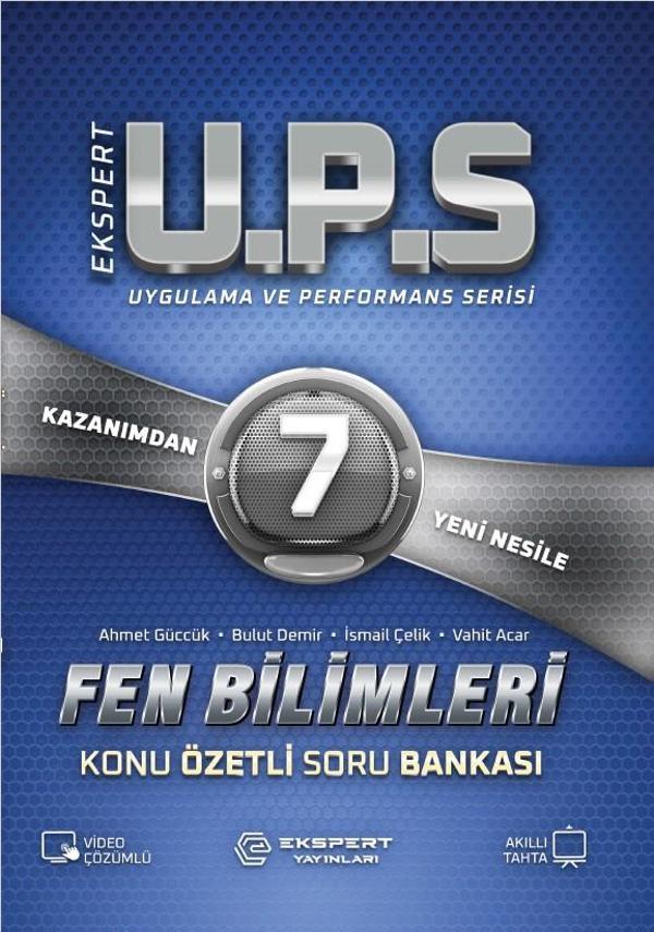 U.P.S Ekspert 7. Sınıf Fen Bilimleri Konu Özetli Soru Bankası - Ata Yayıncılık - Image 1
