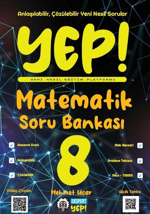 Yep 8. Sınıf Matematik Soru Bankası - Ata Yayıncılık - Image 1
