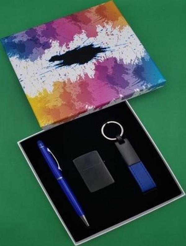 Kalem Çakmak Anahtarlık Set Dekoratif Hediyelik - Image 1