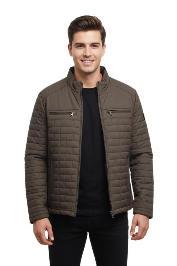 Erkek Kapitone Hakim Yaka Spor Mont 99500 BGL-ST04169 - Image 1