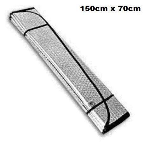 İÇ GÜNEŞLİK METALİK KATLAMALI METELİZE 140×70CM BÜYÜK BOY - Image 1