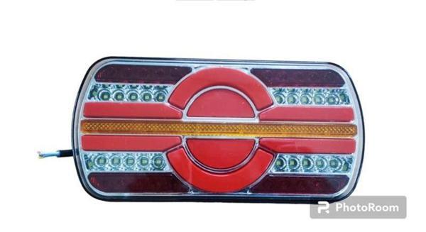 UNIVERSAL LED STOP KAYAR SİNYALLİ  KARE STOP 12V-24V - Image 1