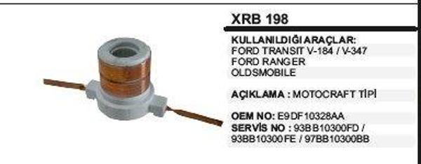 ROTOR BAKIRI MOTOGRAFT FORD V184/RANGER - Image 1