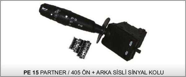 SİNYAL KOLU ÖN+ARKA SİSLİ  PEUGEOT PARTNER/405 - Image 1