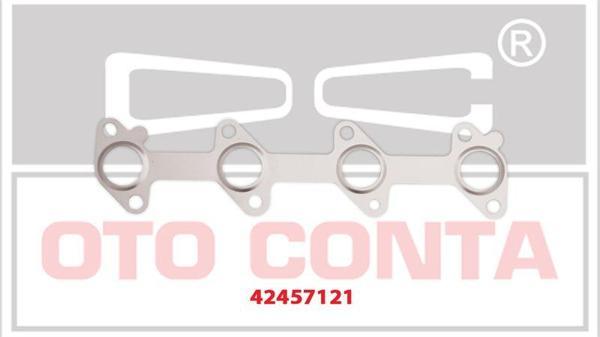 EKSOZ MANIFOLT CONTASI (CELIK) RENAULT CLIO FLUENCE DUSTER MEGANE 1.5DCI K9K K9K 700-702-704-710-722 - Image 1