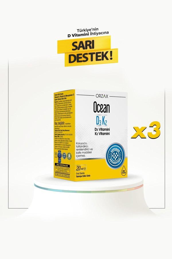Vitamin D3 K2 3 Adet - Image 1