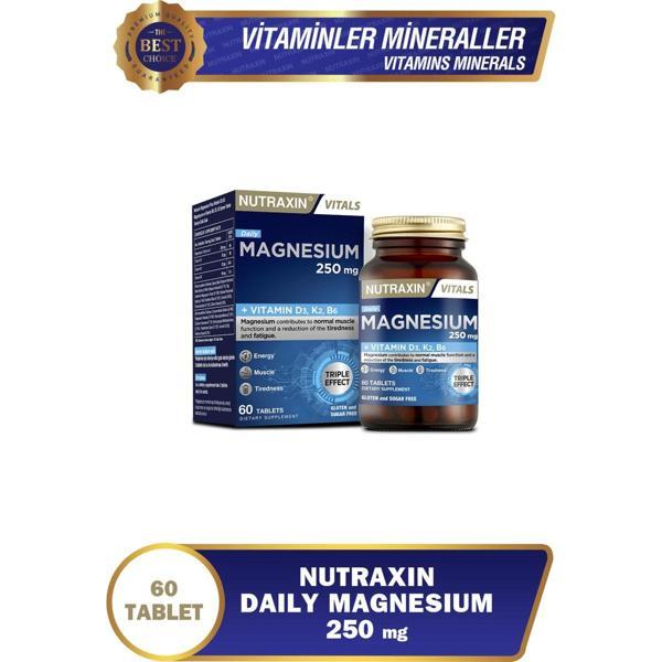 Nutraxin Magnesium Daily 60 Tablet - Image 1