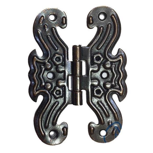 Dekoratif, Sac Kelebek Menteşe - Büyük, Eskitme, 1 Adet - Image 1