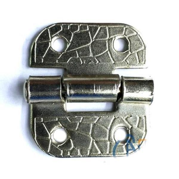 Stoplu Menteşe - 30x33mm, Nikel, 100 Adet - Image 1