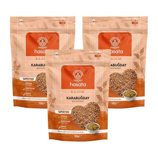 Hasata Karabuğday 500 gr x 3 Adet - Image 1