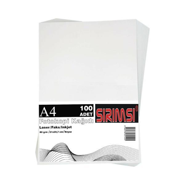 Sırımsı A4 80 Gr. 100'lü Paket Fotokopi Kağıdı - Image 1