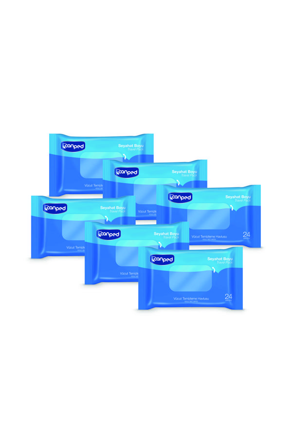 Canped Vücut Temizleme Havlusu Seyahat Boyu 24 lü - Image 1