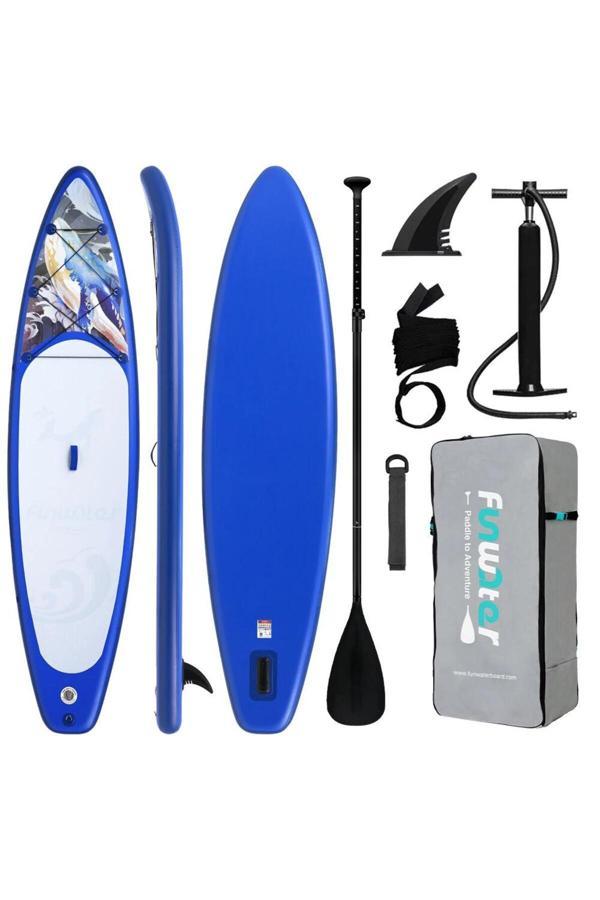 Funwater Adventure Fimaly Touring Şişme Sup Board/Stand Up Paddle Board 350X85X15 Cm Mavi - Image 1