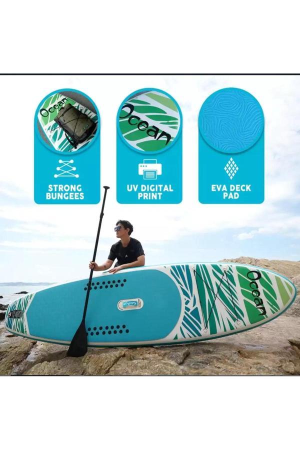 Funwater Ocean Şişme Sup Board/Stand Up Paddle Board 350X85X15 Cm - Image 1
