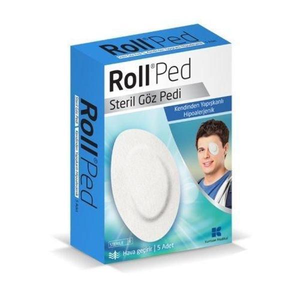 Roll Ped Hipoallerjenik Steril Göz Pedi 5 Adet - Image 1