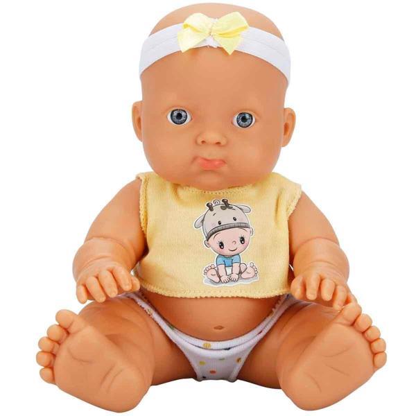 Dollz N More Ada Bebek 23 Cm Sarı Fiyonk Sarı Bluz - Image 1