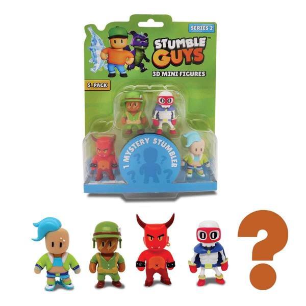 Stumble Guys 5’li Mini Figür Seti S2 TUY14000 Red Demon - Image 1