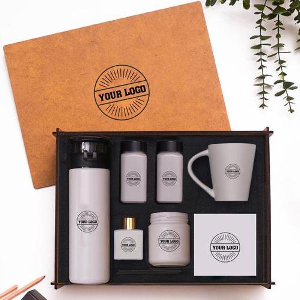 VIP Ahşap Kutulu Kurumlara Özel Hediye Seti 3626-20 - Image 1