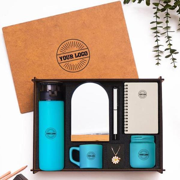 VIP Ahşap Kutulu Kurumlara Özel Hediye Seti 3626-17 - Image 1