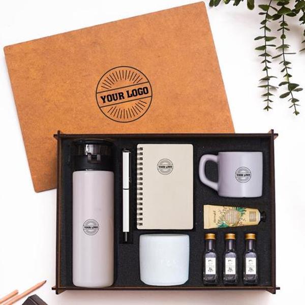 VIP Ahşap Kutulu Kurumlara Özel Hediye Seti 3626-11 - Image 1