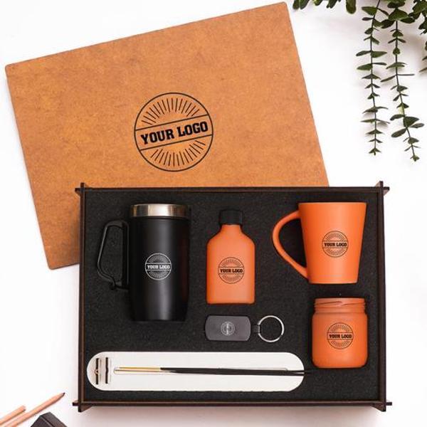 VIP Ahşap Kutulu Kurumlara Özel Hediye Seti 3626-06 - Image 1