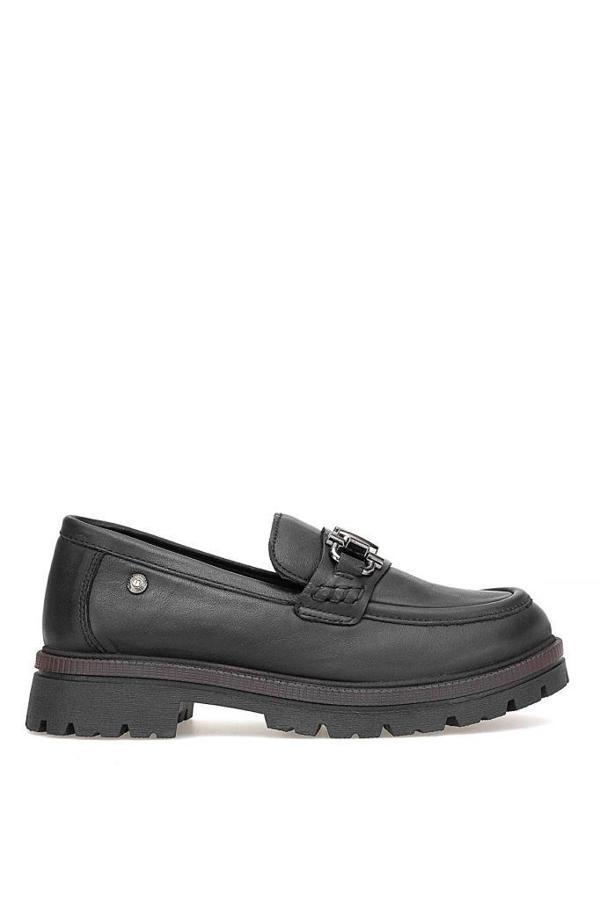 MAMMAMİA D25KA-3195 KADIN LOAFER DERİ AYAKKABI - Image 1