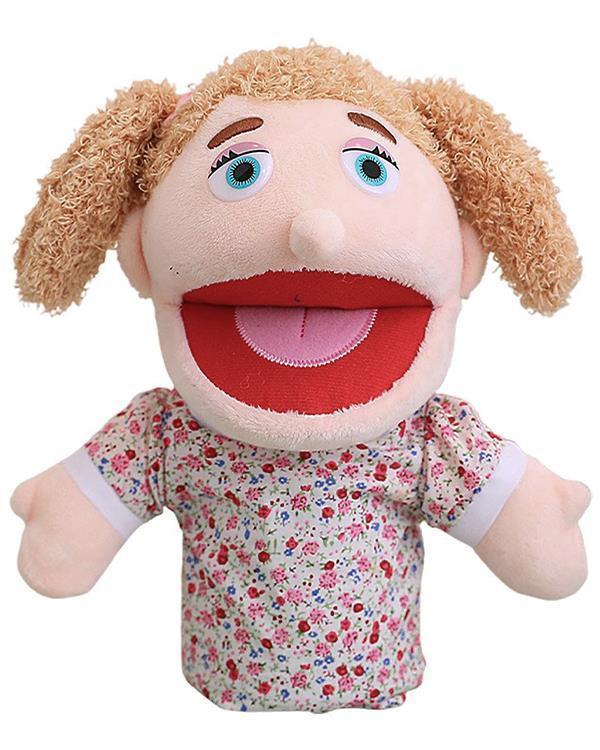 Kızılkaya Ağzı Hareketli El Kuklası Kız Çocuk Figürü 2410140 - Image 1