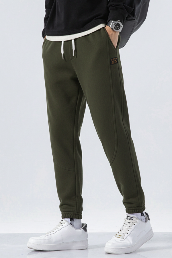 Genıus Store Erkek Eşofman İçi Polarlı Bağcıklı Bel Jogger Spor Eşofman Altı SPOR-ESF001 - Image 1