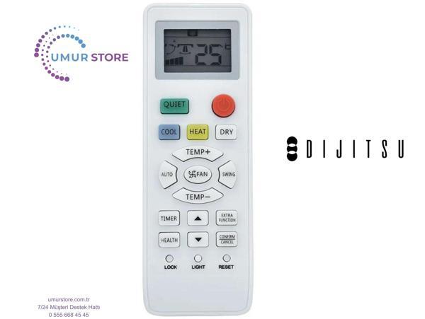 Dijitsu Uyumlu Tornado 24000I Klima Kumandası - Image 1