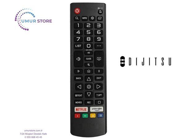Dijitsu Webos Televizyon Uyumlu Kumanda-Mikrofonsuz - Image 1