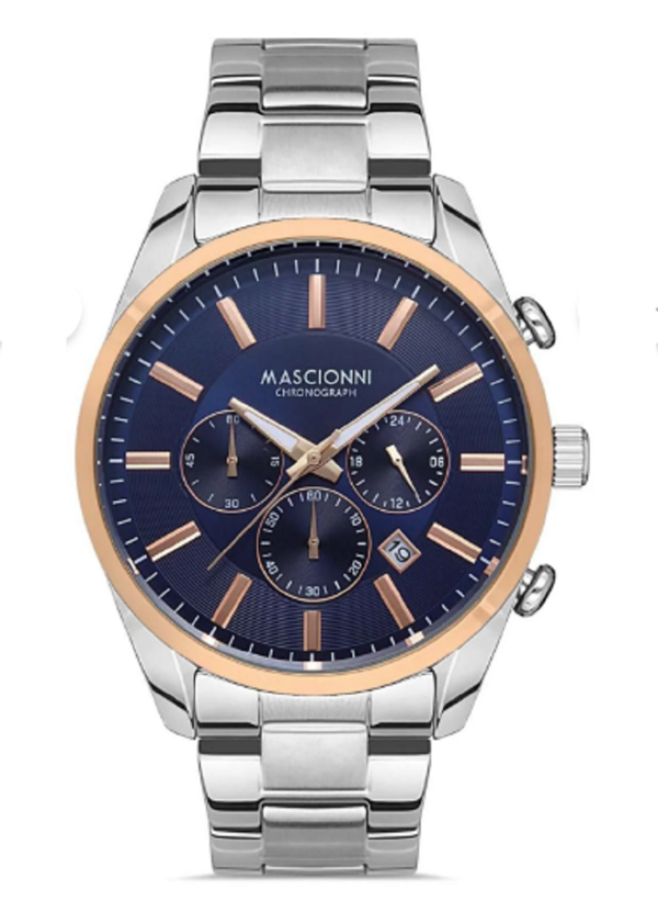 Mascionni Çelik Kordon Erkek Kol Saati M.1.2075.05-MA105 - Image 1