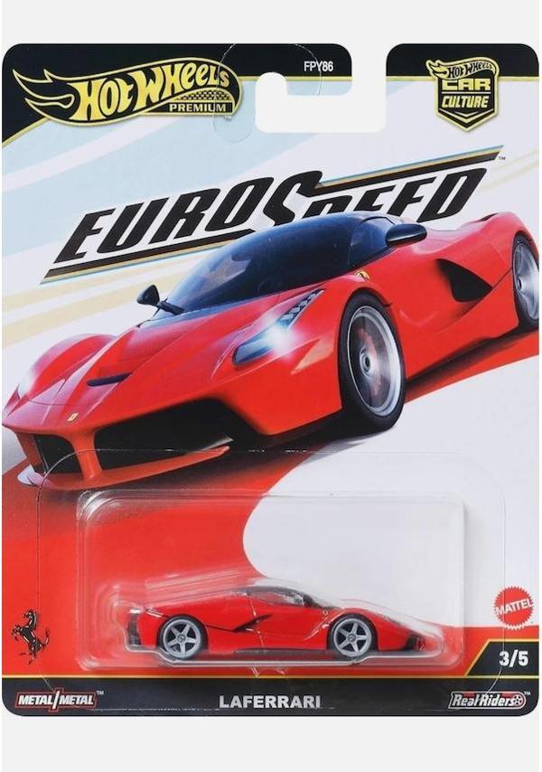 Hot Wheels Premium Car Culture Euro Speed LAFERRARI FPY86 JBK55 - Image 1