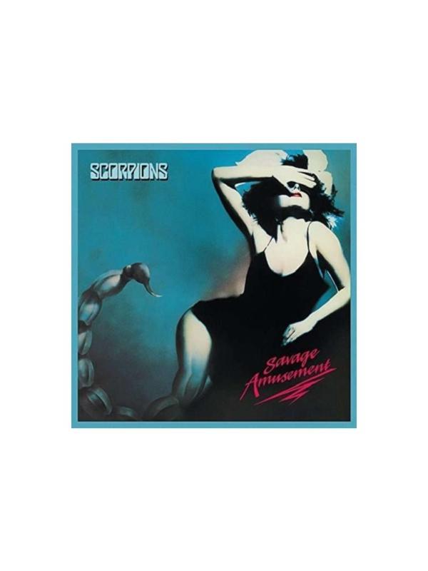 Scorpions - Savage Amusement (50th Anniversary - Transparent Curacao Vinyl)  Plak - Image 1