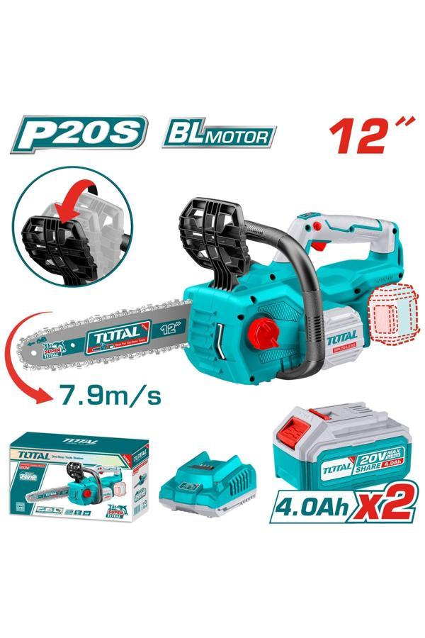 LI-ION AKÜLÜ ZİNCİRLİ TESTERE-TGSLI201286 - Image 1