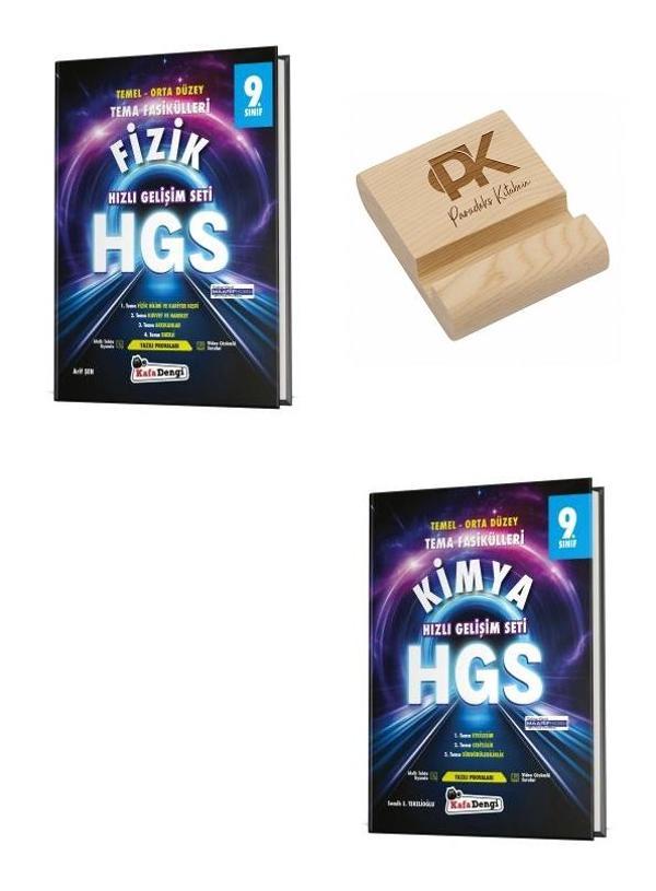 Kafa Dengi 9. Sınıf HGS Fizik ve Kimya Tema Fasikülleri + Telefon Standı - Kafa Dengi - Image 1