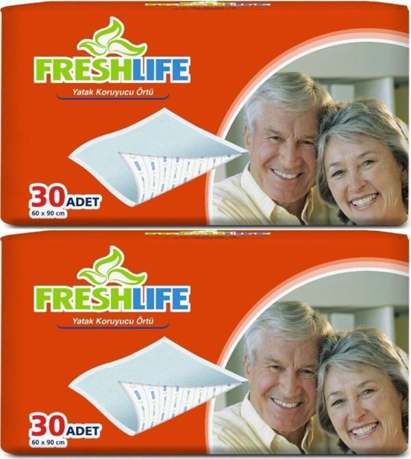 FreshLife Hasta Yatak Koruyucu 60*90CM 60 Adet (2PK*30) - Image 1