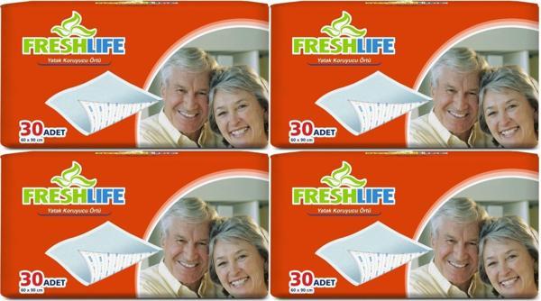 FreshLife Hasta Yatak Koruyucu 60*90CM 120 Adet (4PK*30) - Image 1