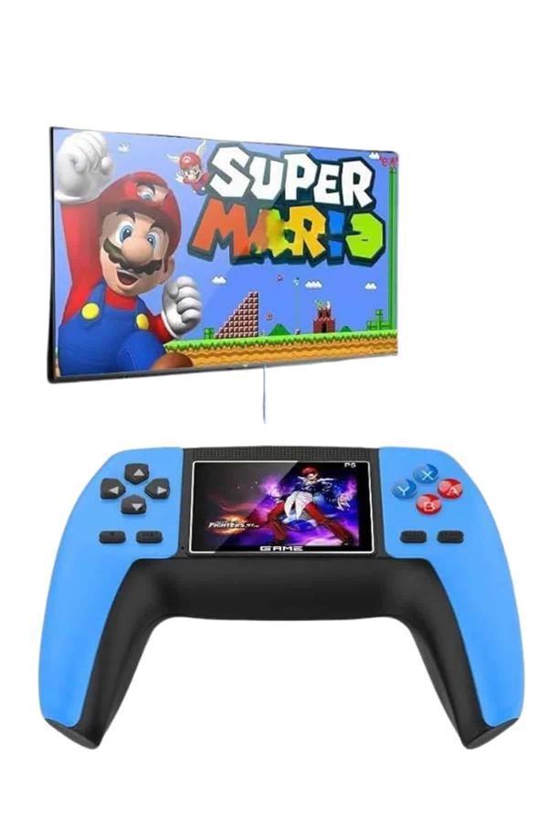 Retro Konsol P5 Uyumlu Taşınabilir 520 Oyunlu Kablosuz Game Stick - Image 1