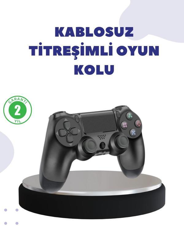 Kablosuz Titreşimli Oyun Kolu – Yüksek Hassasiyetli Analog Kontrol ve Ergonomik Tutma - Image 1