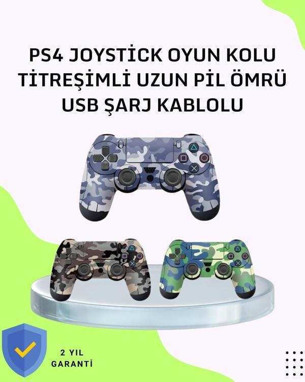Uzun Pil Ömürlü Oyun Kolu – USB ile Hızlı Şarj Desteği - Image 1