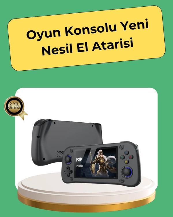 Retro ve Modern Oyun Destekli Taşınabilir Konsol 64GB Kart Dahil - Image 1