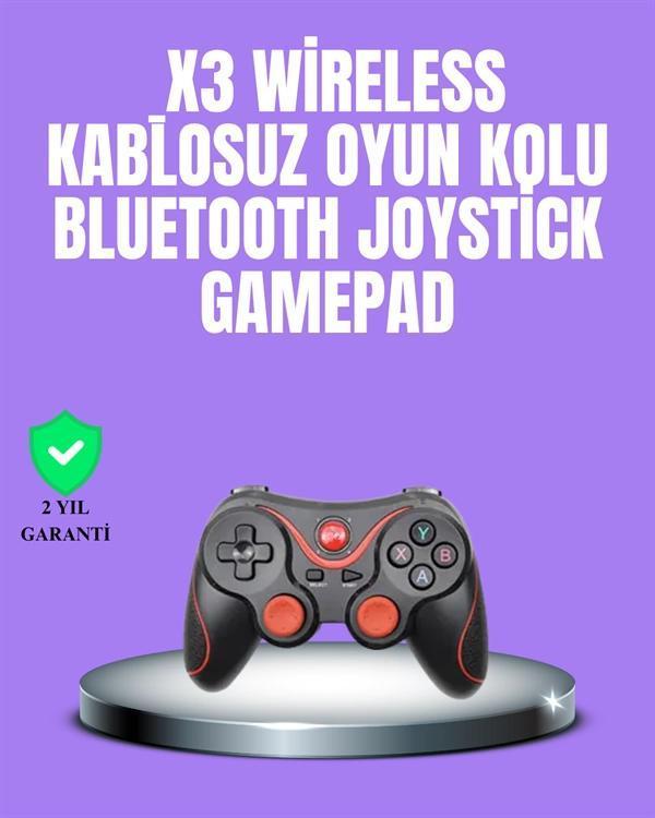 Android Uyumlu Gamepad X3 Game Stick Oyun Kolu Bluetooth Bağlantılı - Image 1