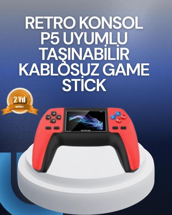 Tak Çalıştır Mini Retro GamePad | 520 Klasik Oyun - Image 1