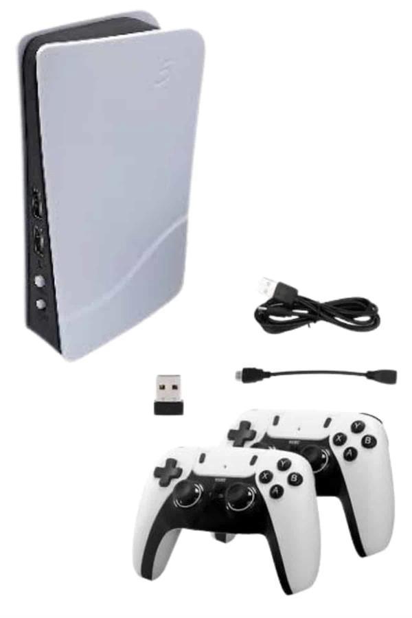 4K HD Klasik Retro Game Box 3000 Oyunlu Çift Kollu Çift Kişilik Oyun Konsolu - Image 1