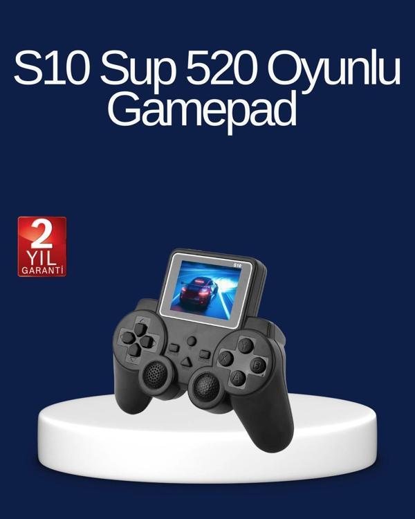 2025 S10 Gamepad 520 Klasik Retro Oyunlu TV Bağlantılı A Kalite Orijinal - Image 1