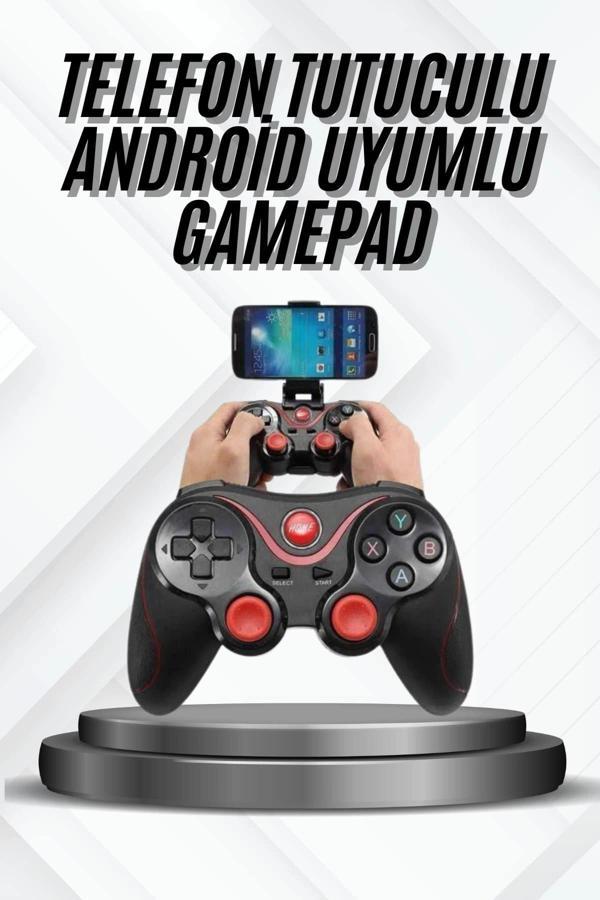 Yeni Nesil X3 Gamepad Android Uyumlu Telefon Tutucu Özellikli Joystick - Image 1